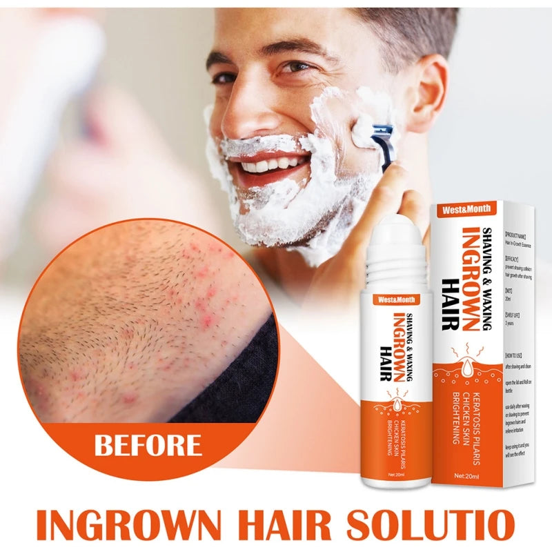 Ingrown Hairs Treatment after Shave Repair Serum Solution Dark Spot Reduce Redness for Vanish Pfb Skin Care Prevent Razor Bumps