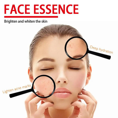 Kojic Acid Facial Serum Dark Spots Remove Whitening Brightening Essence Improve Roughness Moisturizing for Sensitive Skin Care