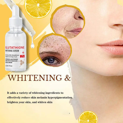 Kojic Acid Facial Serum Dark Spots Remove Whitening Brightening Essence Improve Roughness Moisturizing for Sensitive Skin Care