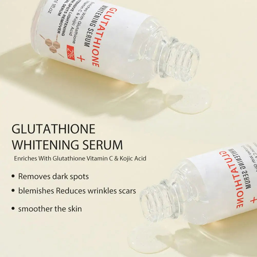 Kojic Acid Facial Serum Dark Spots Remove Whitening Brightening Essence Improve Roughness Moisturizing for Sensitive Skin Care