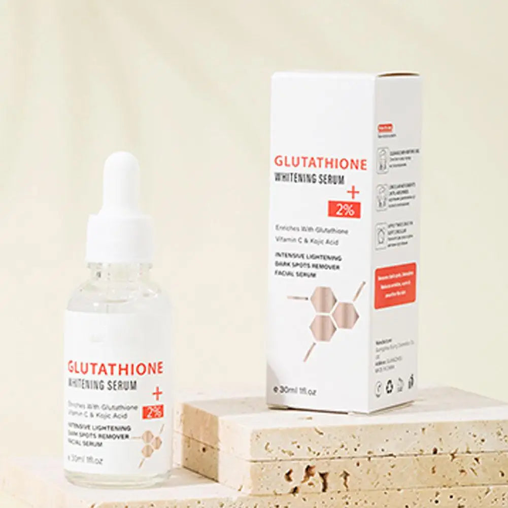 Kojic Acid Facial Serum Dark Spots Remove Whitening Brightening Essence Improve Roughness Moisturizing for Sensitive Skin Care